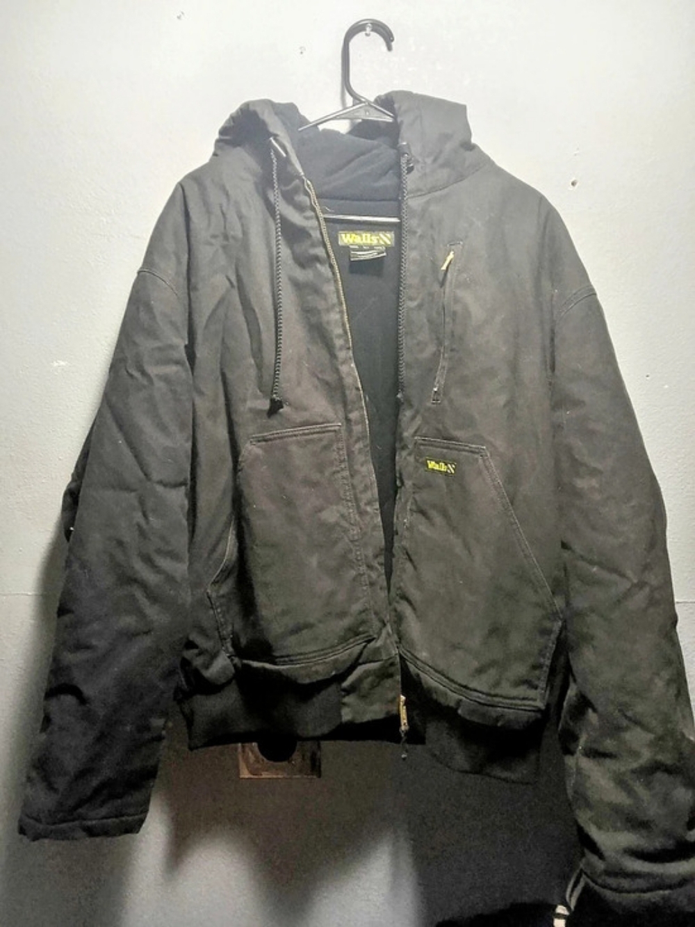 Walls Men's Black Jacket Size XL
